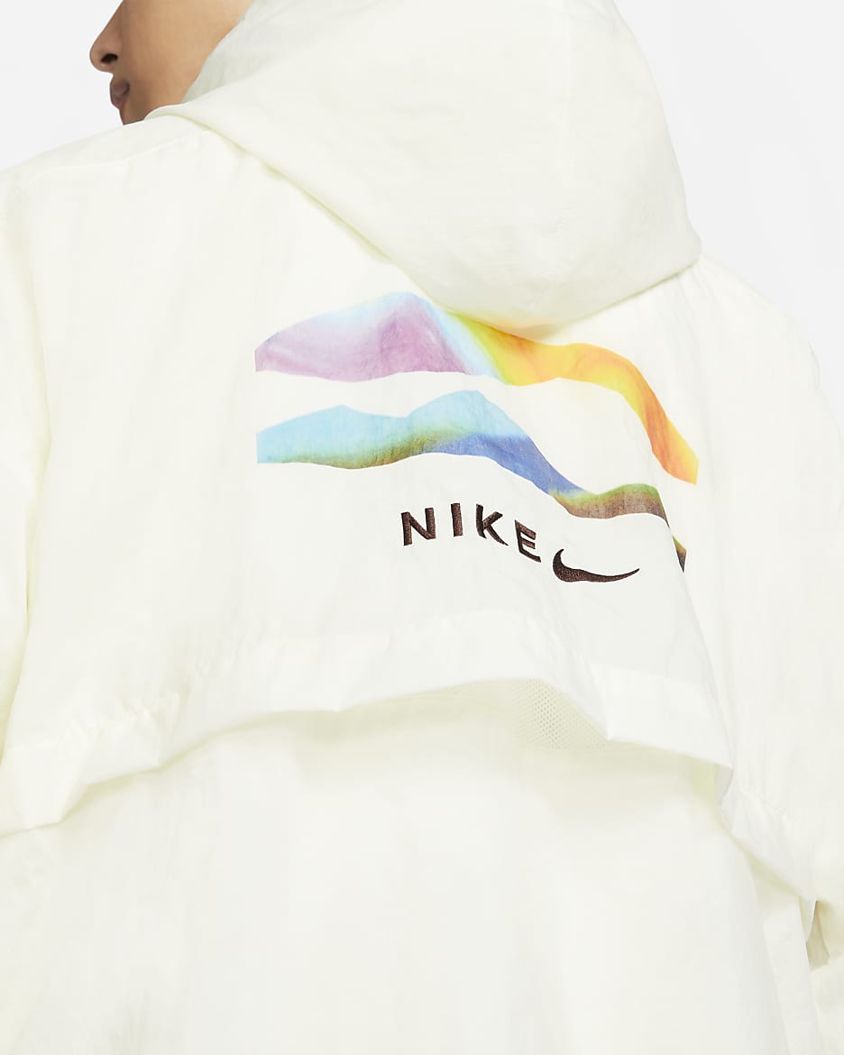 Hooded woven anorak nike sportswear best sale